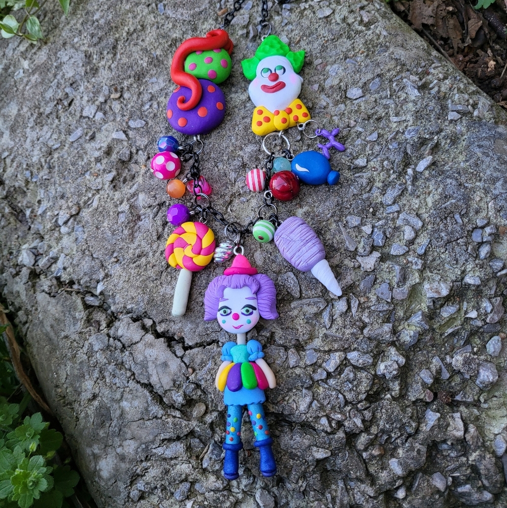 🤡CLOWN Girl🤡 Necklace🎈🎉